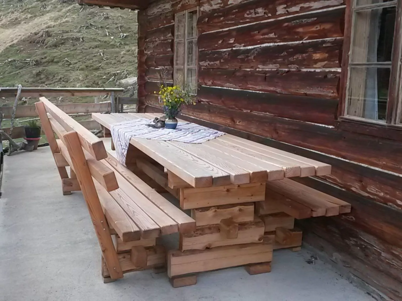 Harterhütte in Klippitztörl-Inside