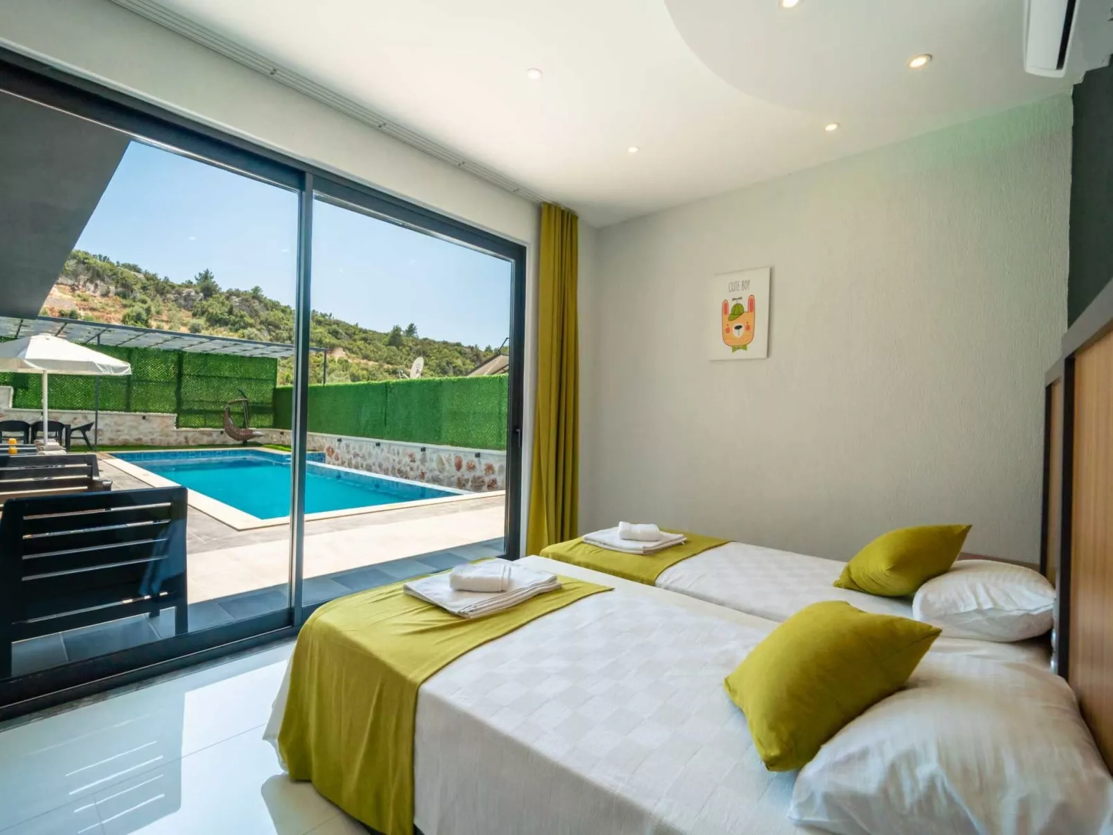 Romantische Luxusvilla in Kalkan Islamlar-Drinnen