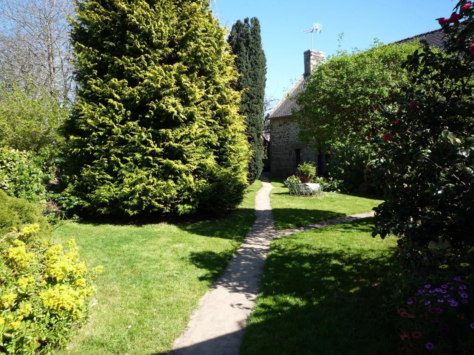 Eine kleine Oase der Ruhe am Meer-Drinnen