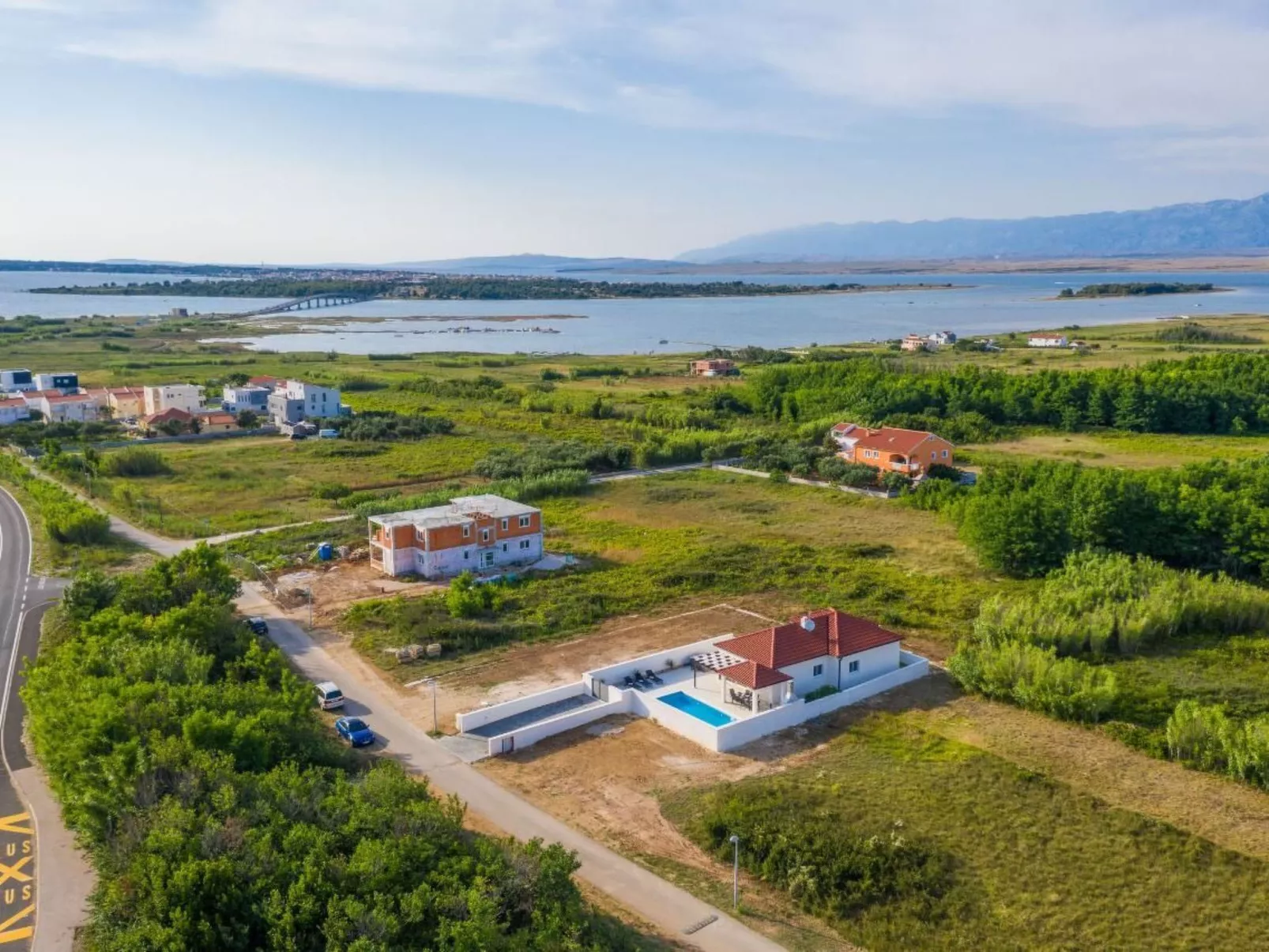 Villa mit beheiztem Pool Privlaka - TA Leut Agency-Draußen