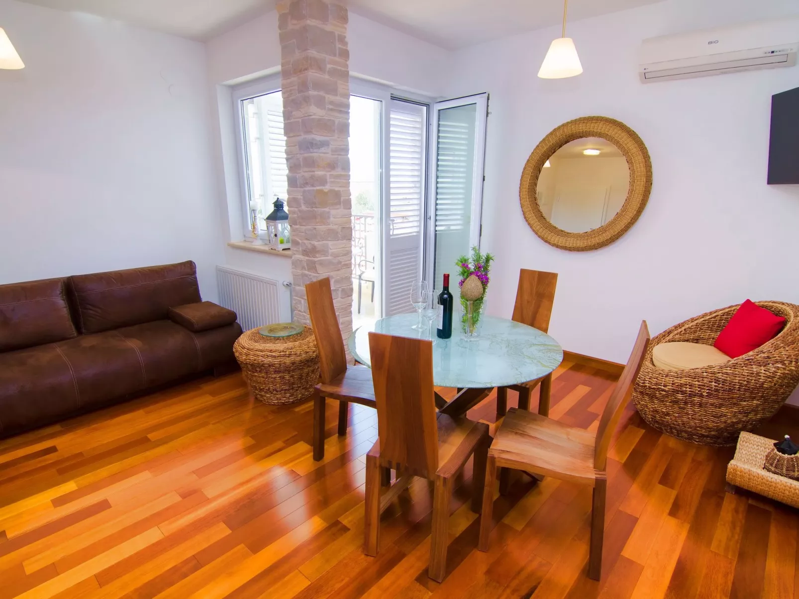 Wohnung für 2, Schwimmbad-Drinnen