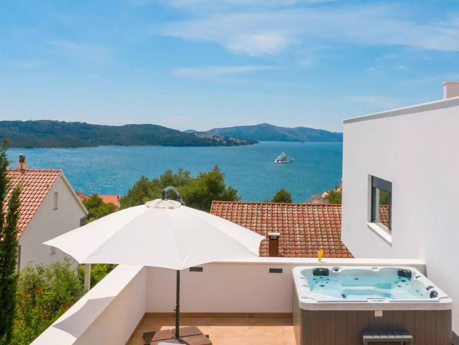 Moderne Ferienvilla Prima Vista-Draußen