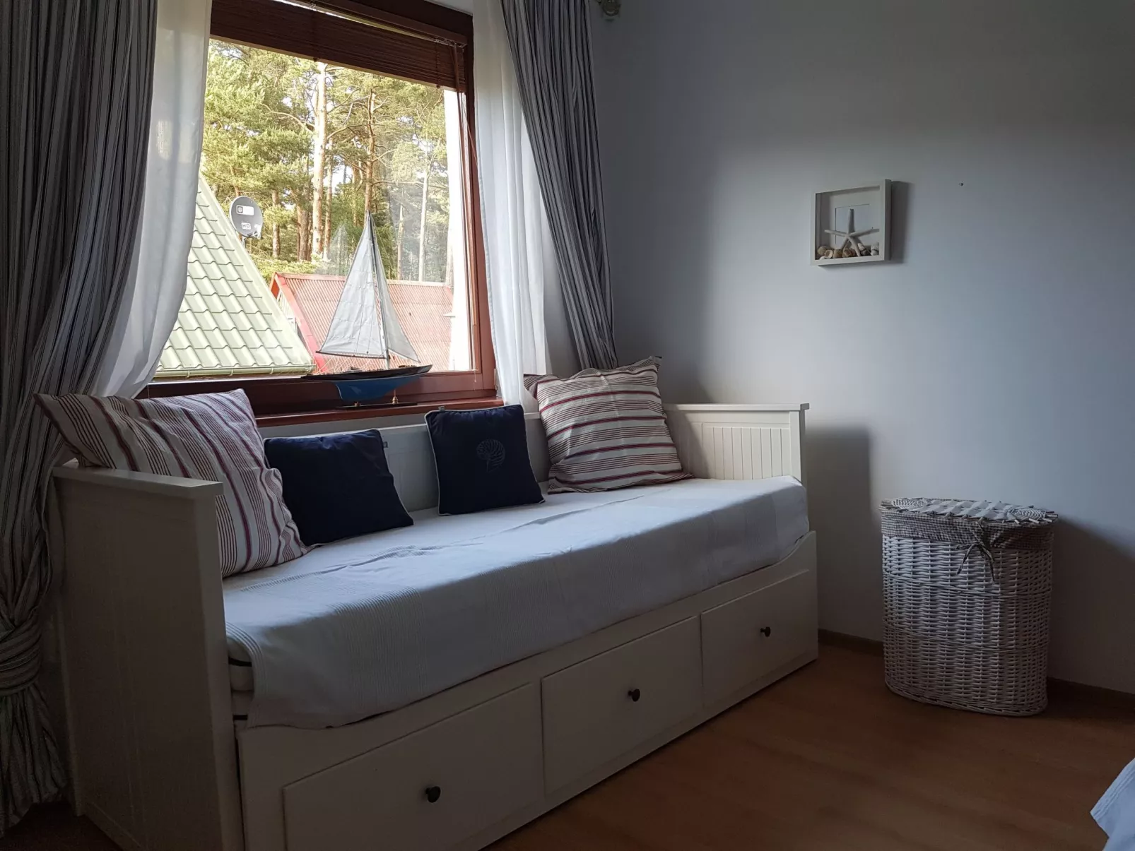 In Łukęcin mit Terrasse, Grill und Garten-Dedans