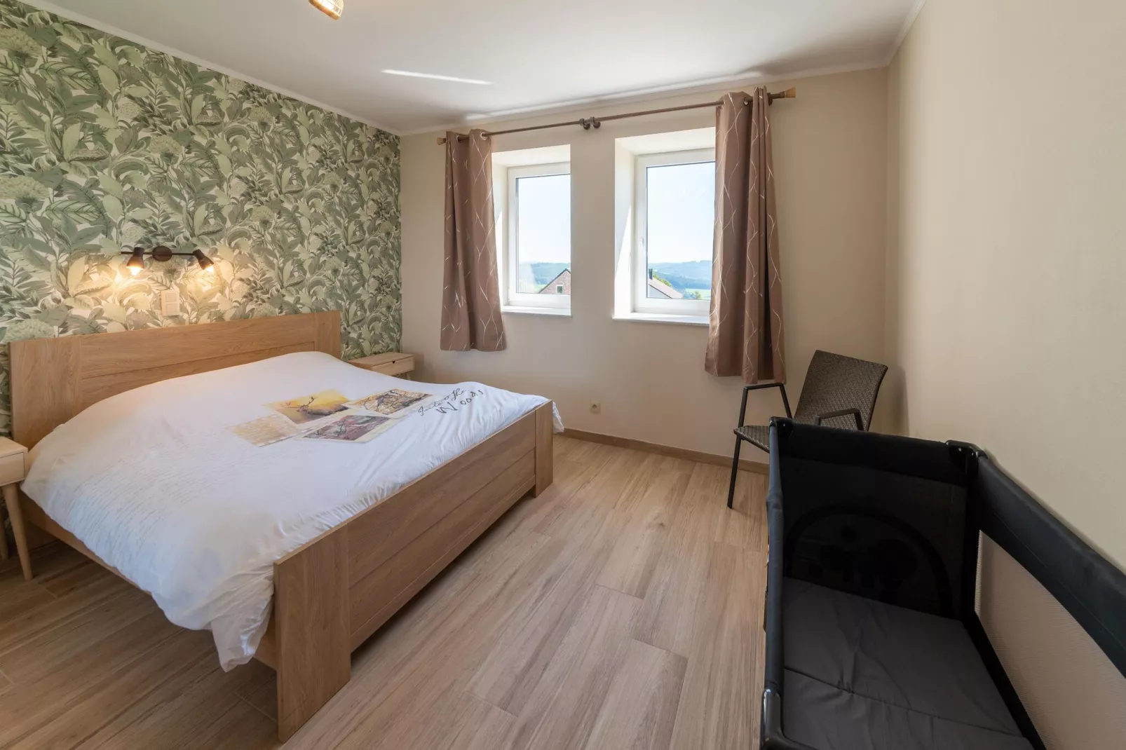 Magnifique habitation située aux abords du circuit de Spa Francorchamps - Aux champs des oiseaux-Bedroom