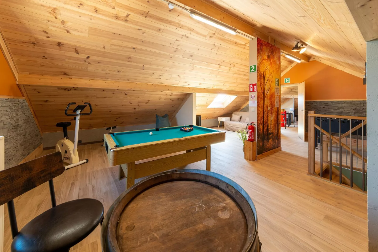 Magnifique habitation située aux abords du circuit de Spa Francorchamps - Aux champs des oiseaux-Recreation room