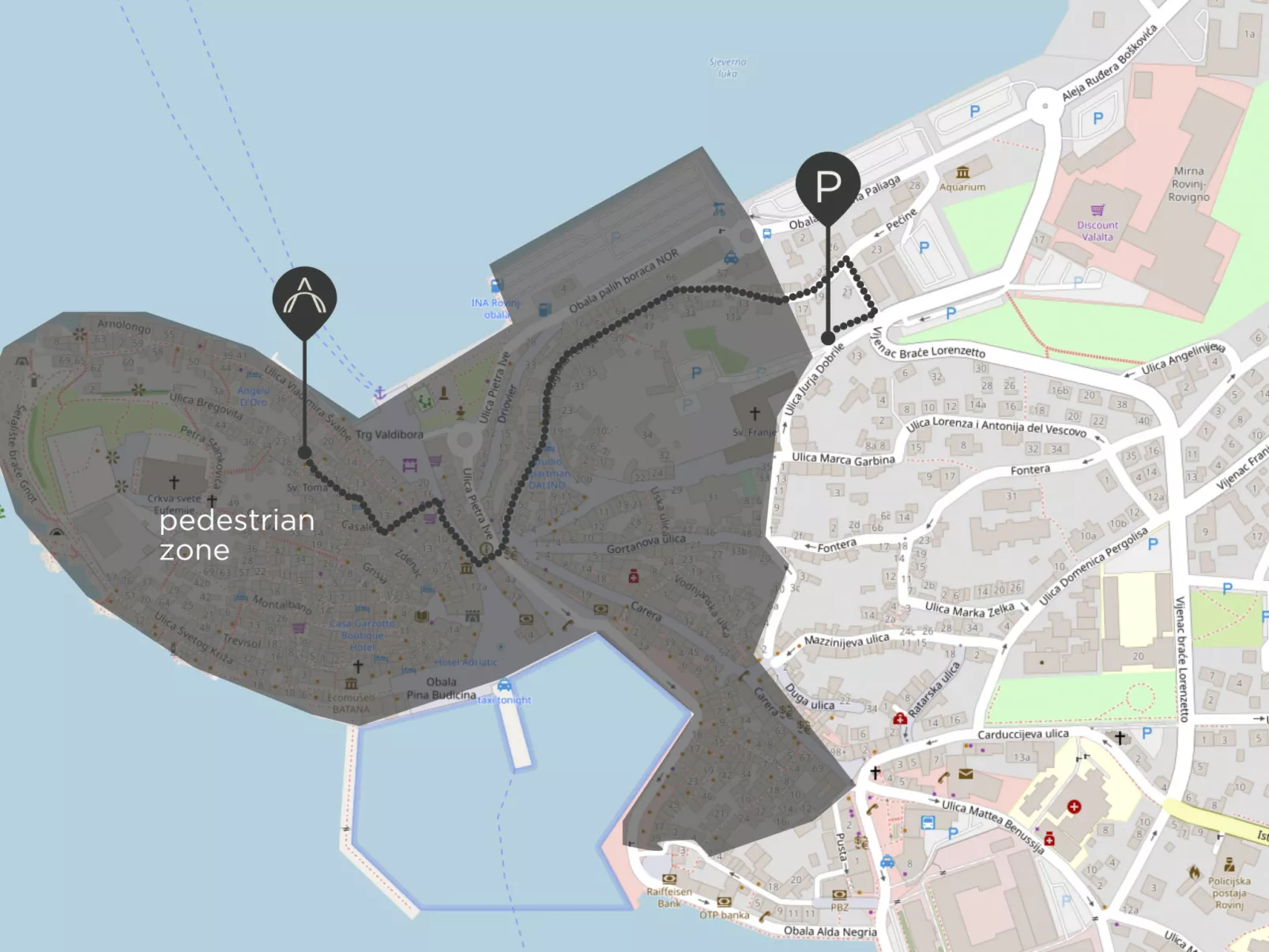 Appartement in Rovinj-Dedans