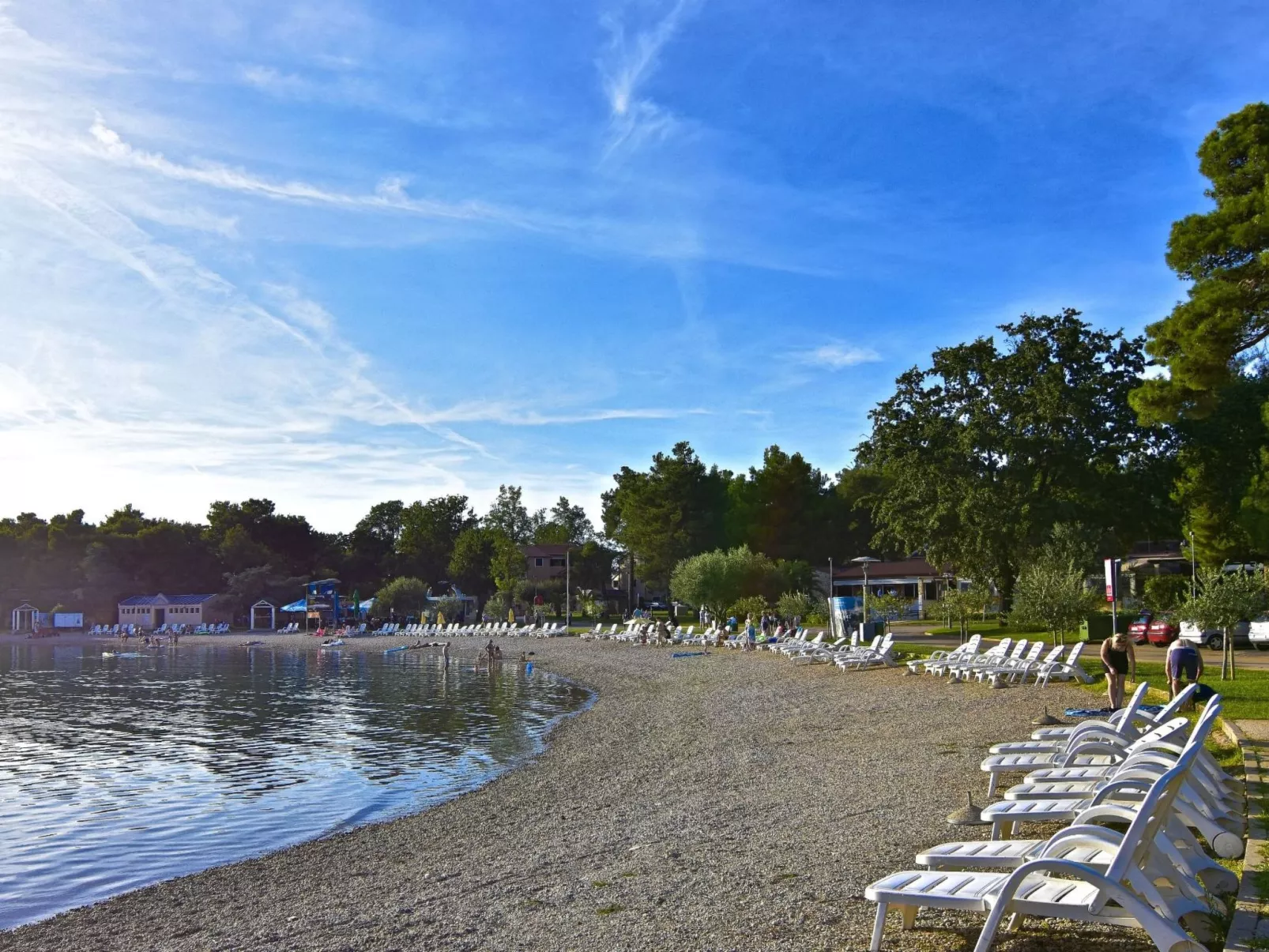 Apartment Nika 3 Umag mit Pool und Whirlpool 400 Meter vom Strand entfernt-Dehors