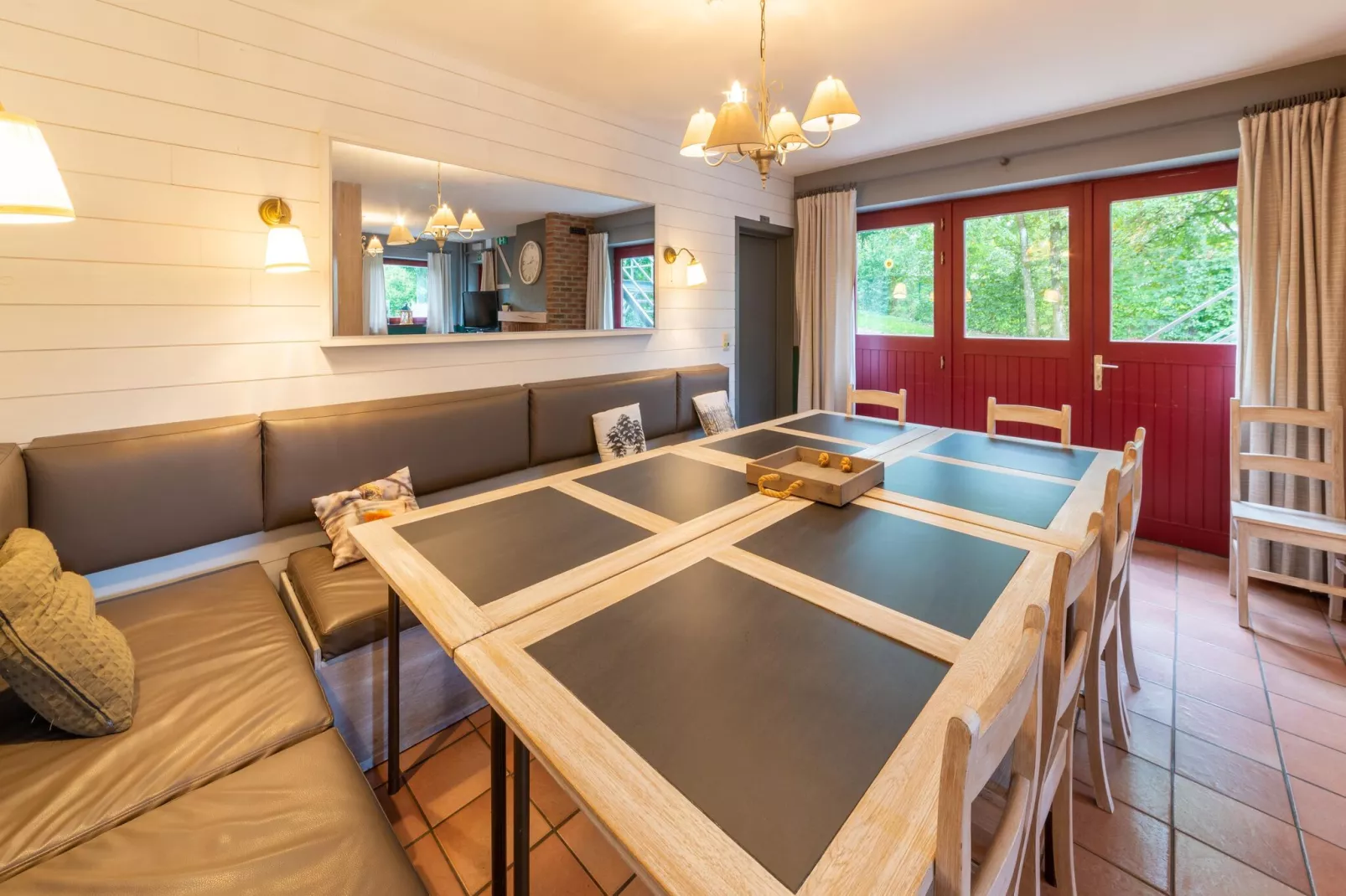 Magnifique habitation pour 16 personnes à Wanne-Wohnzimmer