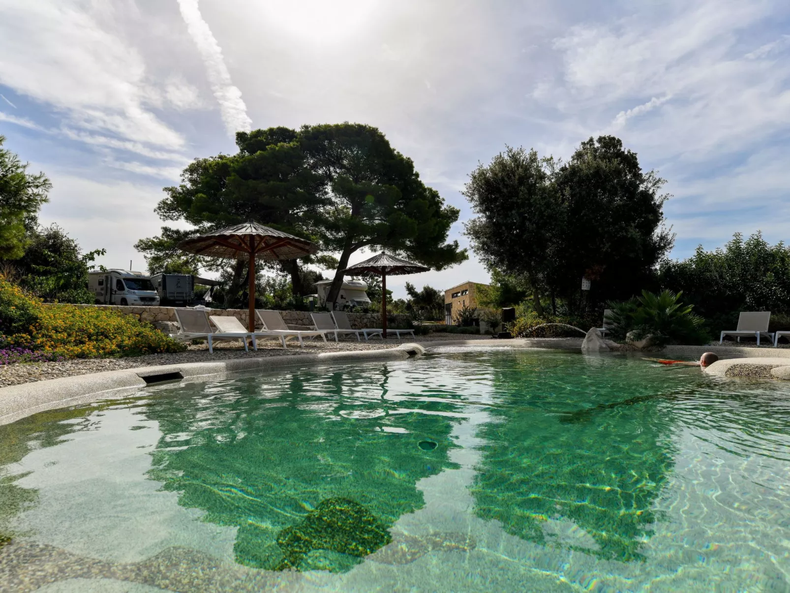 Mobilheim direkt am Strand-Outside