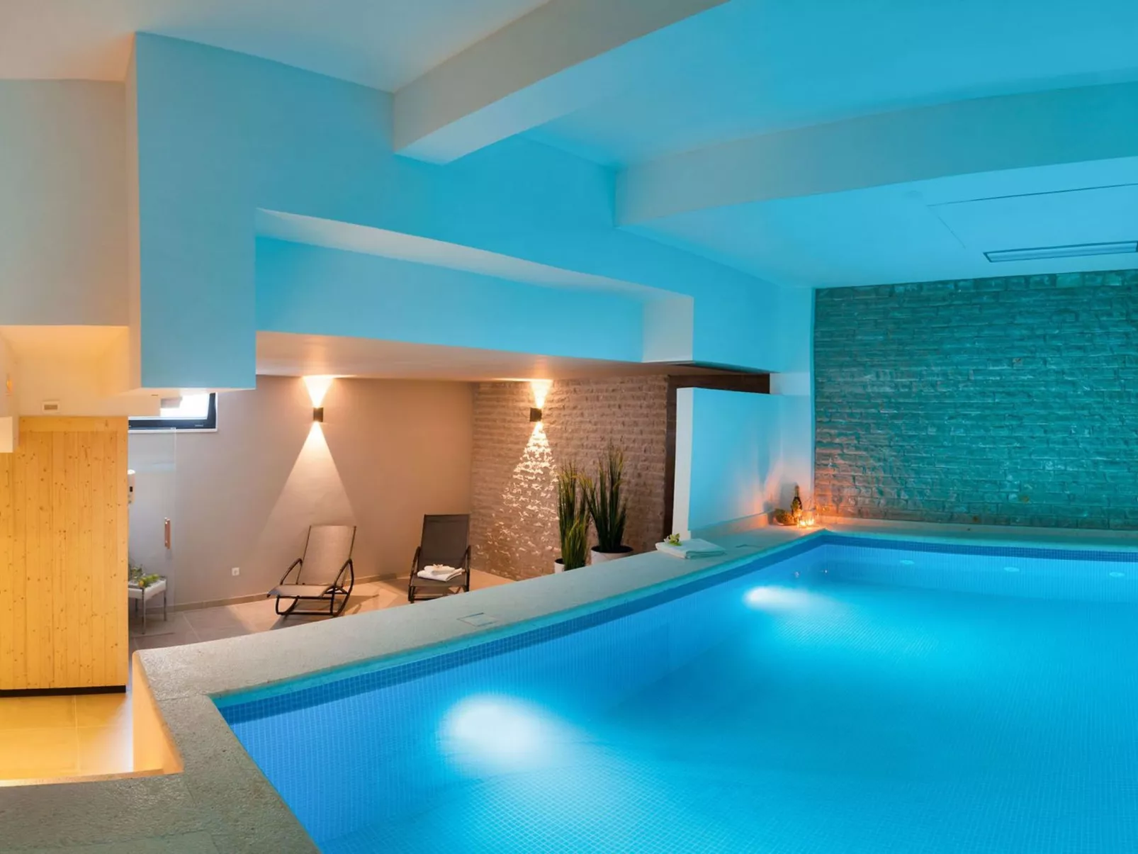 Luxuriöse Villa Calla mit Pool in Strandnähe-Drinnen