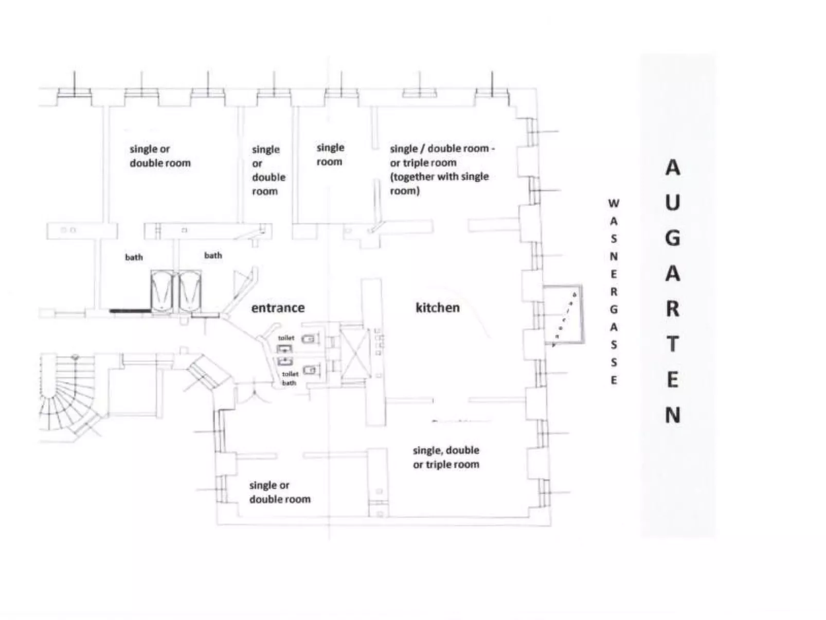 Ausgefallene Wohnung-Drinnen