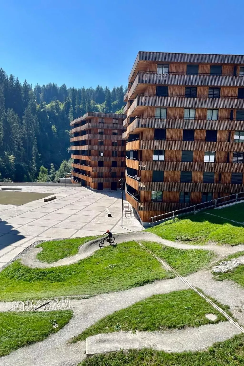 Flims Stenna SELVA direkt bei Bergbahnen Skipiste-Draußen