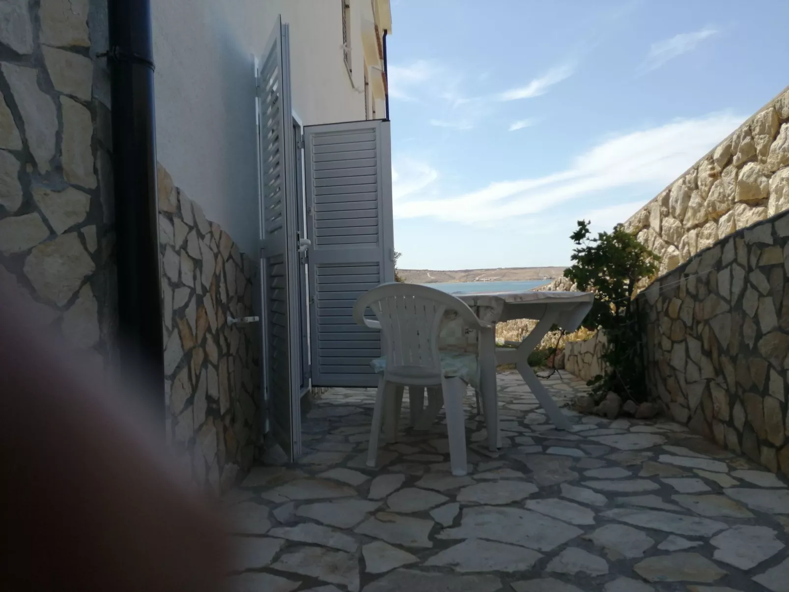 Appartement mit Blick auf das Wasser-Dehors