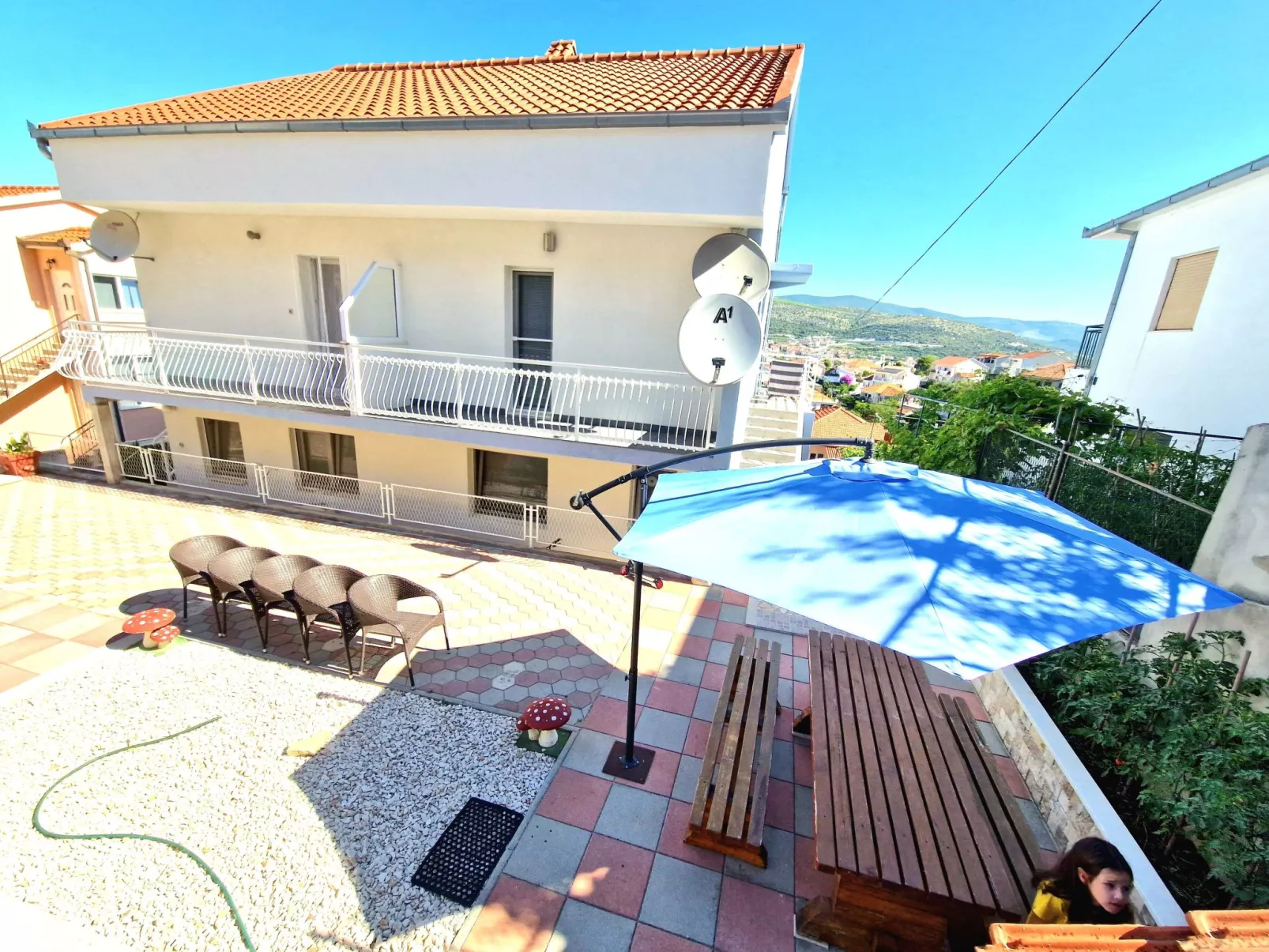 Nahe der Altstadt mit Meerblick-Dehors
