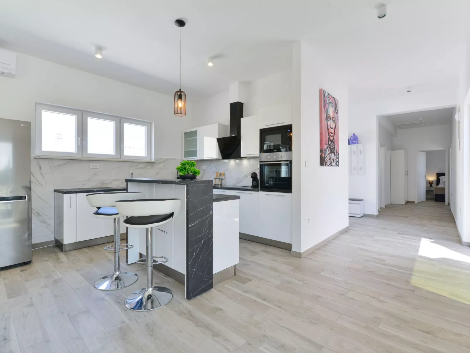 Villa in Vrsi 01 mit beheiztem Pool - TA Leut Agency-Dedans