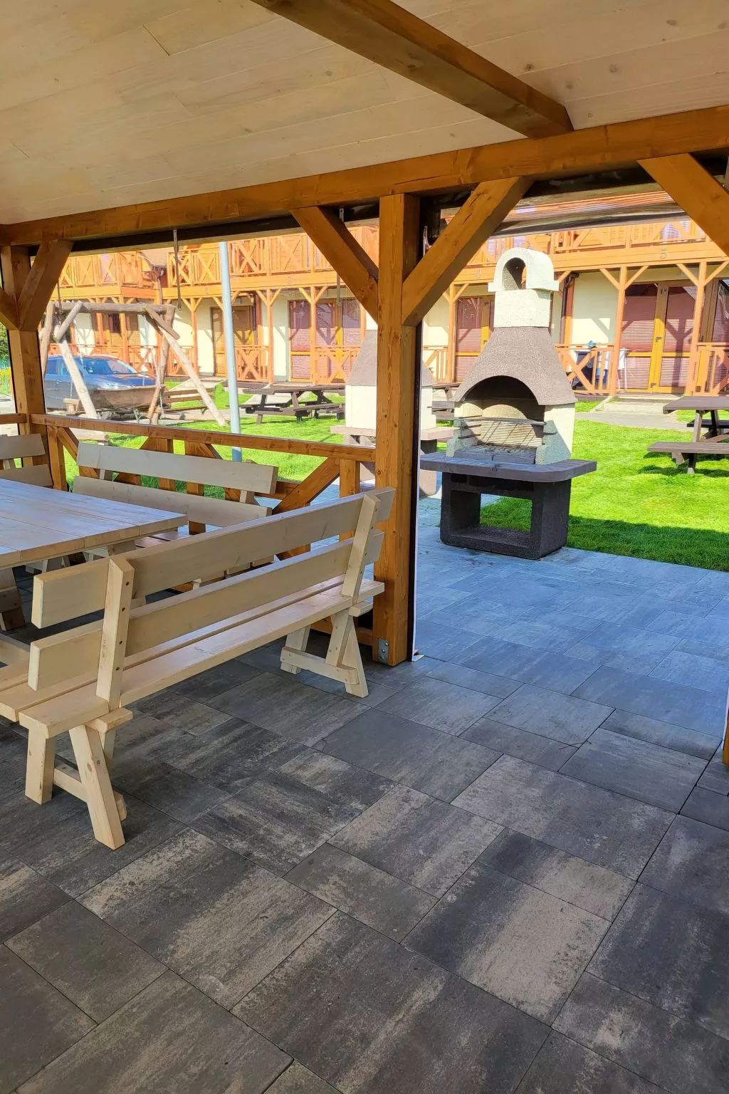 Domek 8 in Mielno mit Grill-Drinnen