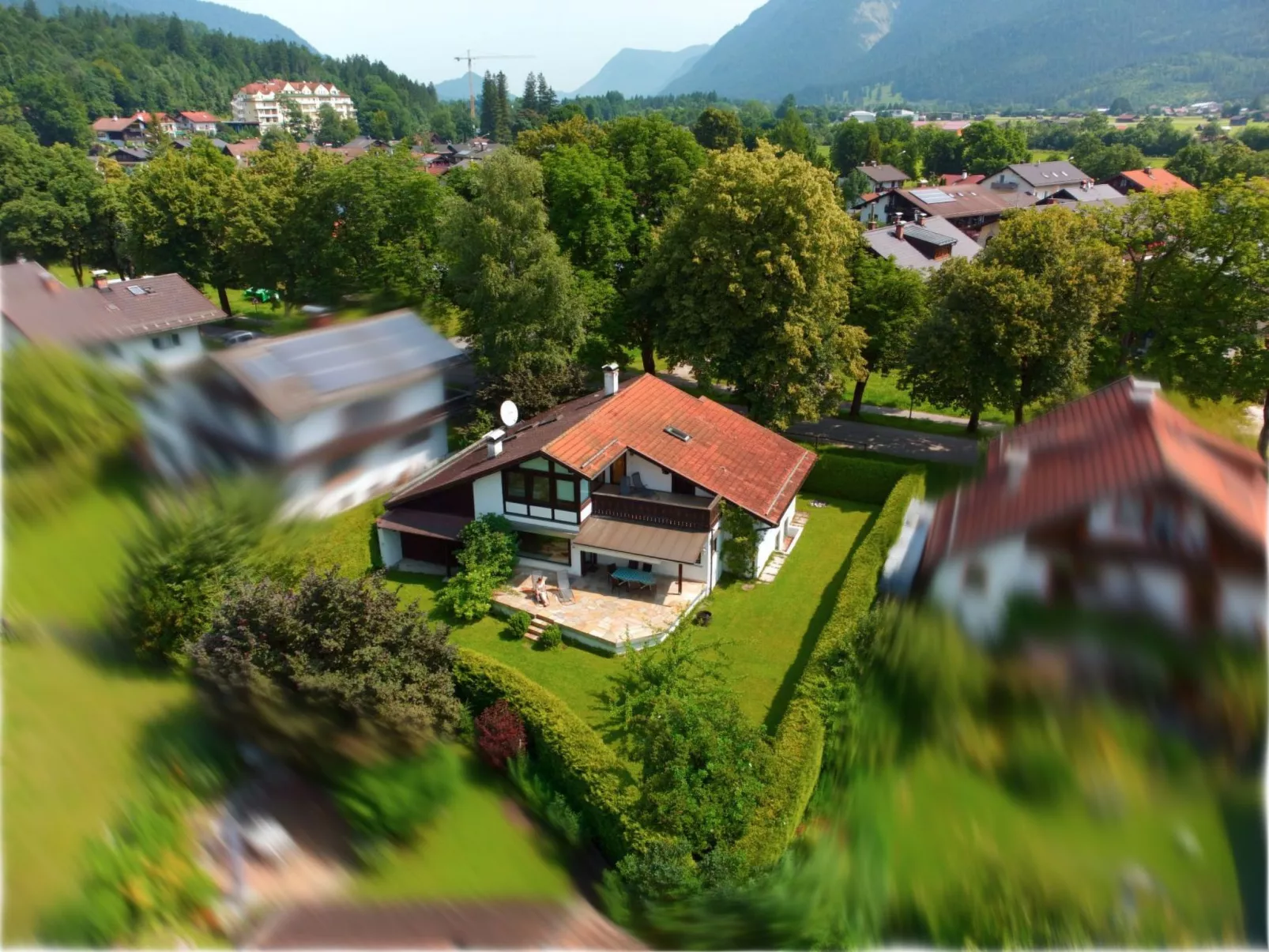 In Sonnenbichl mit Garten-Draußen