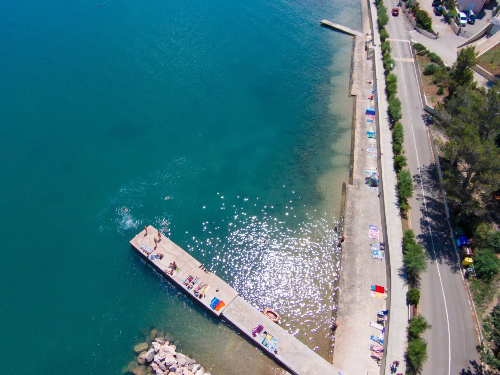 Wohnung Nr. 4 mit atemberaubendem Meerblick-Dehors