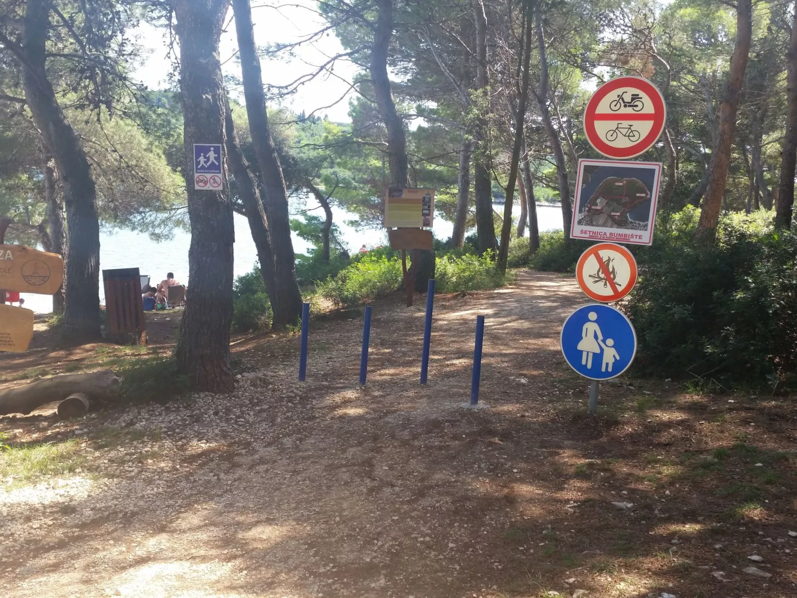 In Banjole mit Großem Garten-Dehors