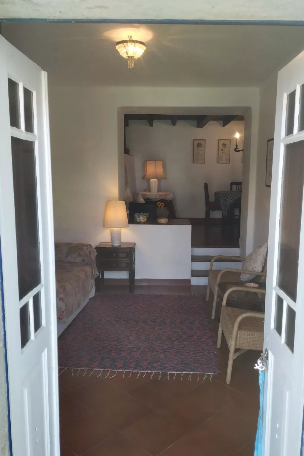 Schöne Wohnung in Azenhas Mar mit großem Garten-Drinnen