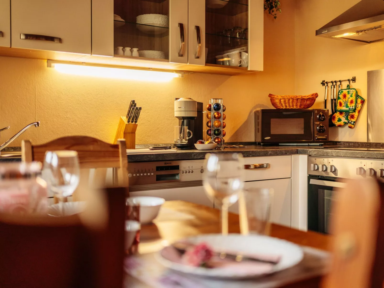 Wunderschönes Blockhaus mit Terrasse - Inside