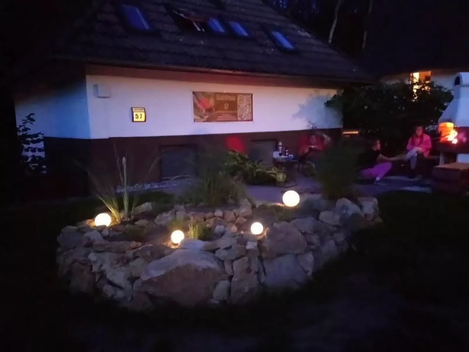 Waldhaus57 Silbersee-Draußen