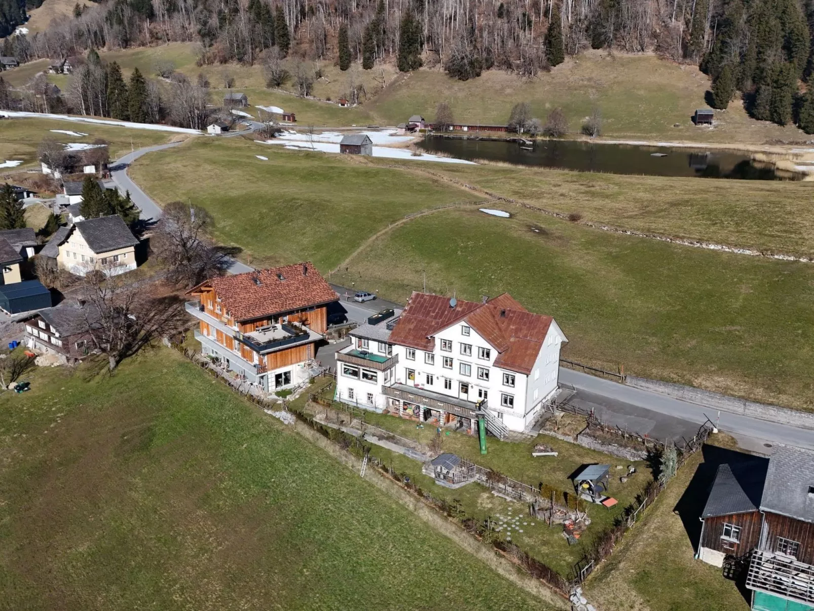 Panoramablick-Dehors