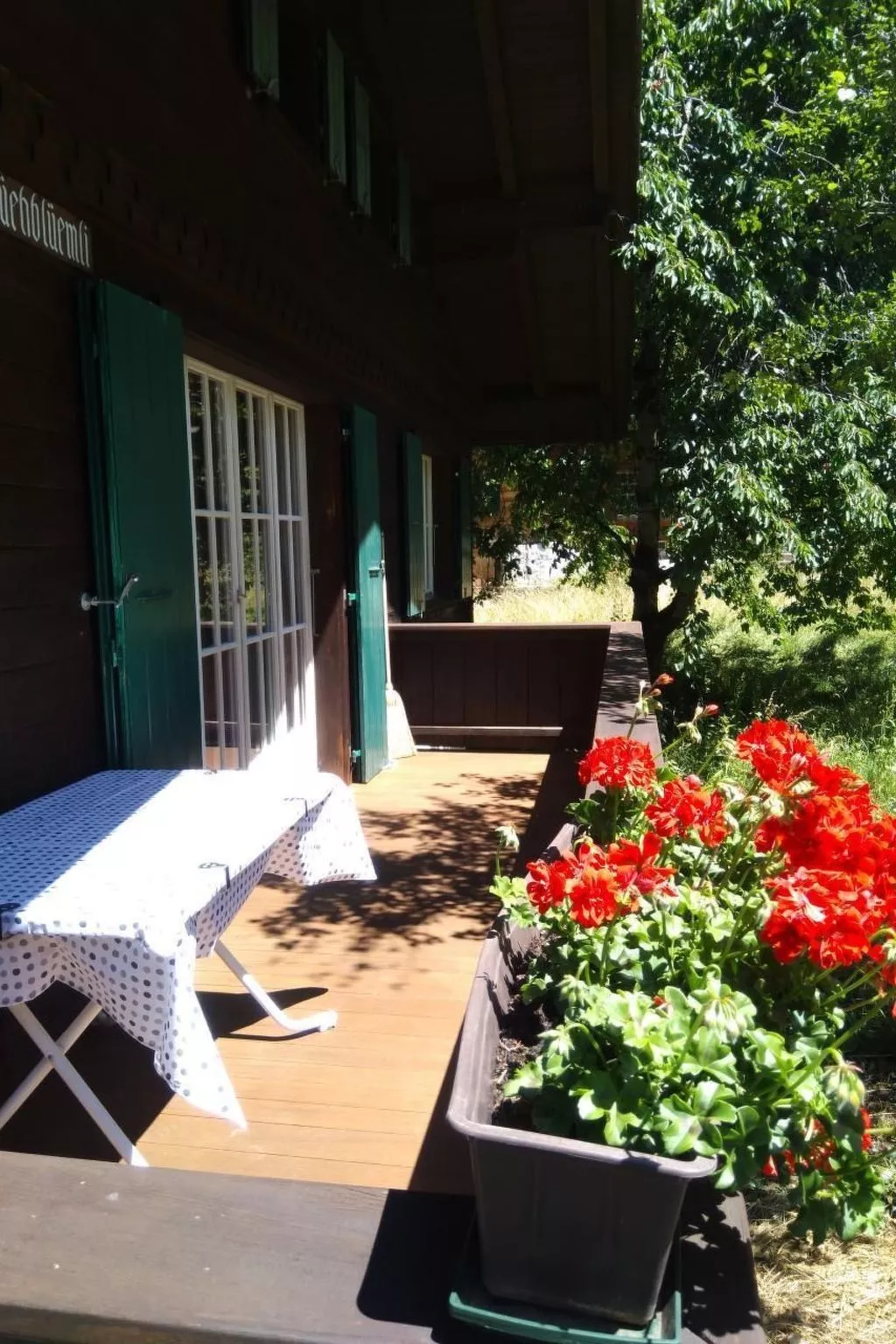 Ferien Cottage Flüehblüemli-Draußen