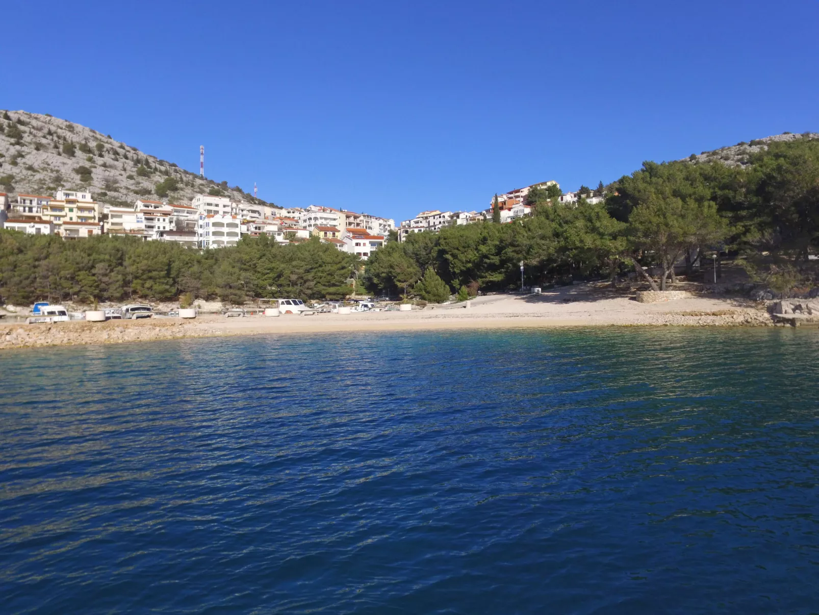 "Antonio" mit Blick auf das Wasser-Area