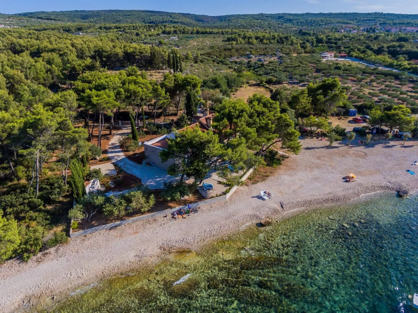 In Mirca mit Privatem Pool-Outside