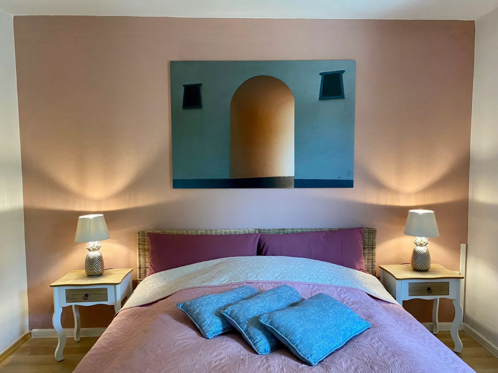 Haus mit Kunst-Inside