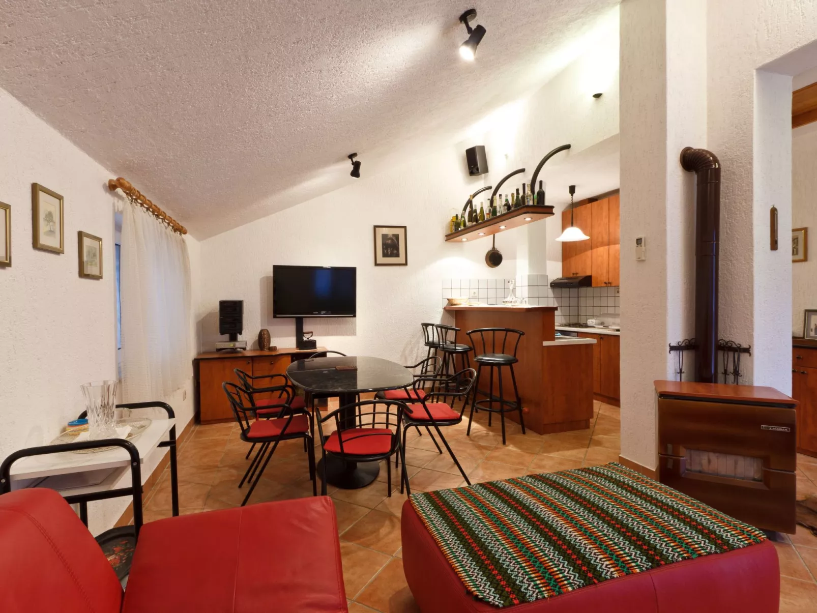 Appartement in Malinska mit Großer Terrasse-Inside