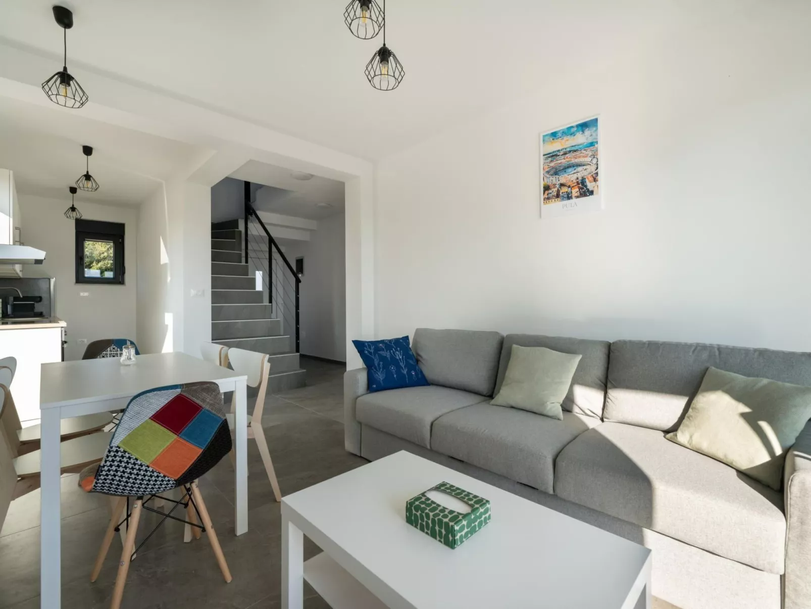 Villa Artec mit Meerblick-Drinnen