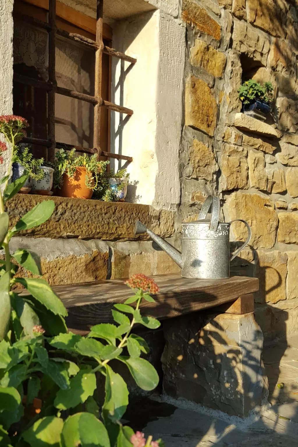 Istrisches Steinhaus-Draußen