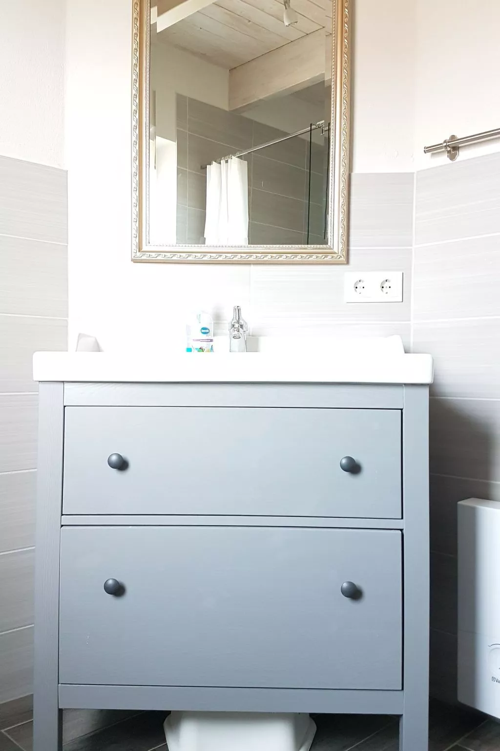 Gemütliches Schwedenhäuschen mit Terrasse-Drinnen