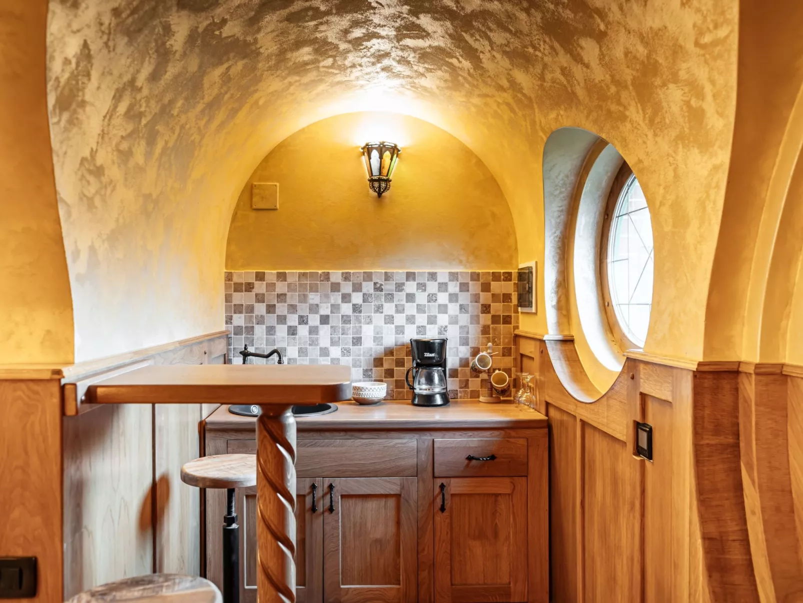 Hobbit House-Drinnen