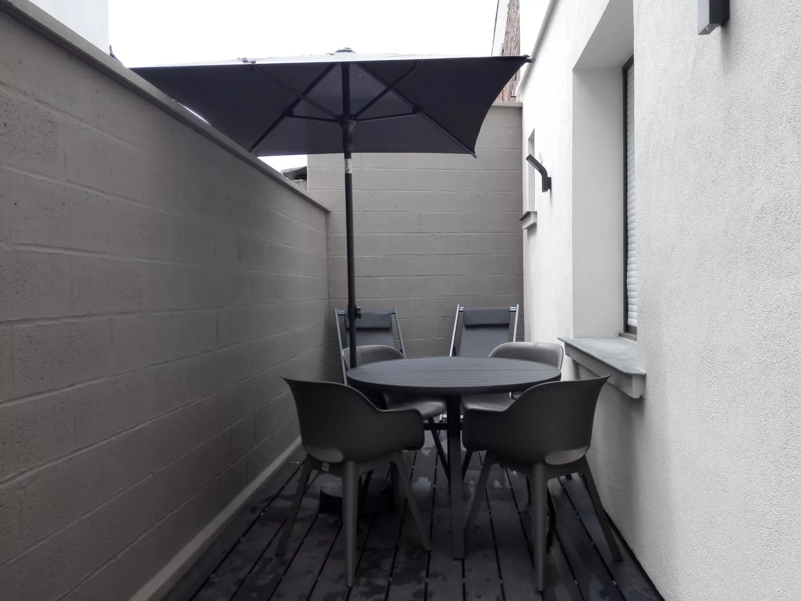 Privathof Barbecue Stadtzentrum Voltaire-Dehors