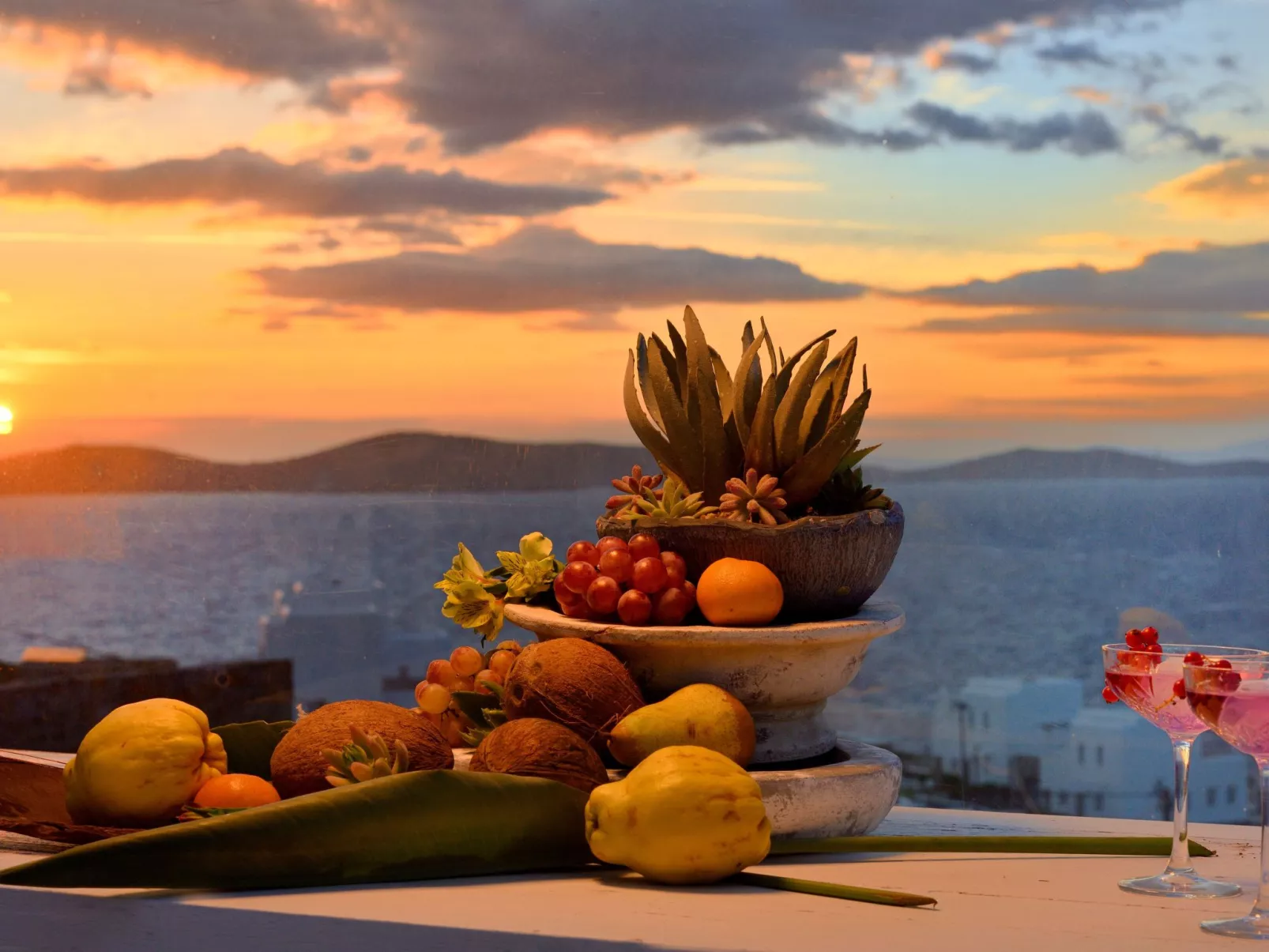 "Calypso Sunset" mit Terrasse-Dehors