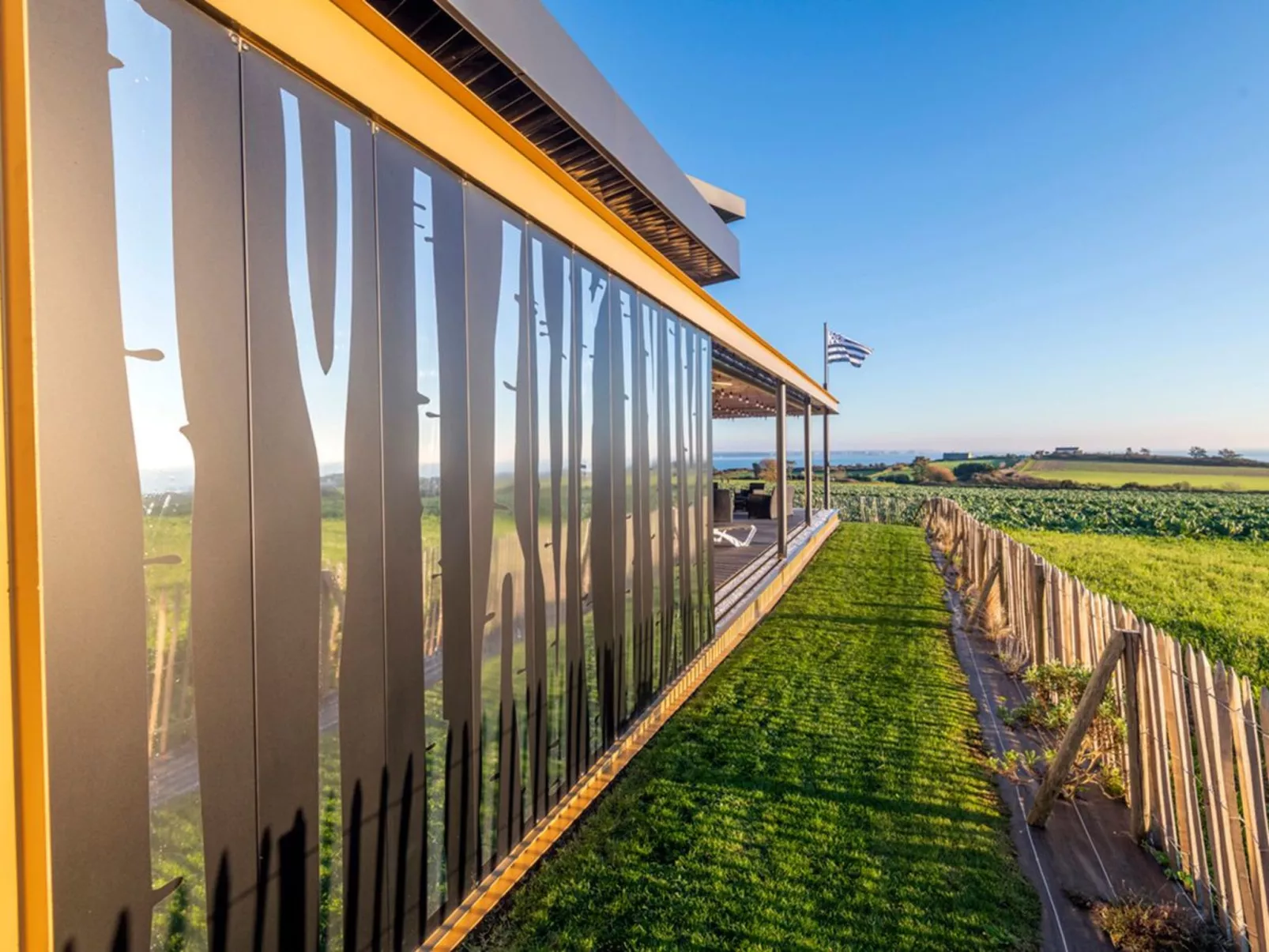 Villa mit Meerblick und privatem Spa - les gîtes de Fabie-Draußen
