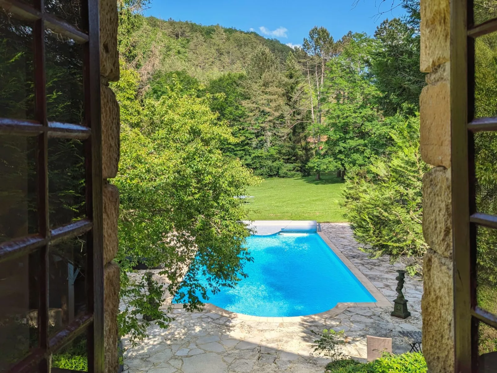 In Périgord Noir Dordogne in der Nähe von Limeuil-Outside