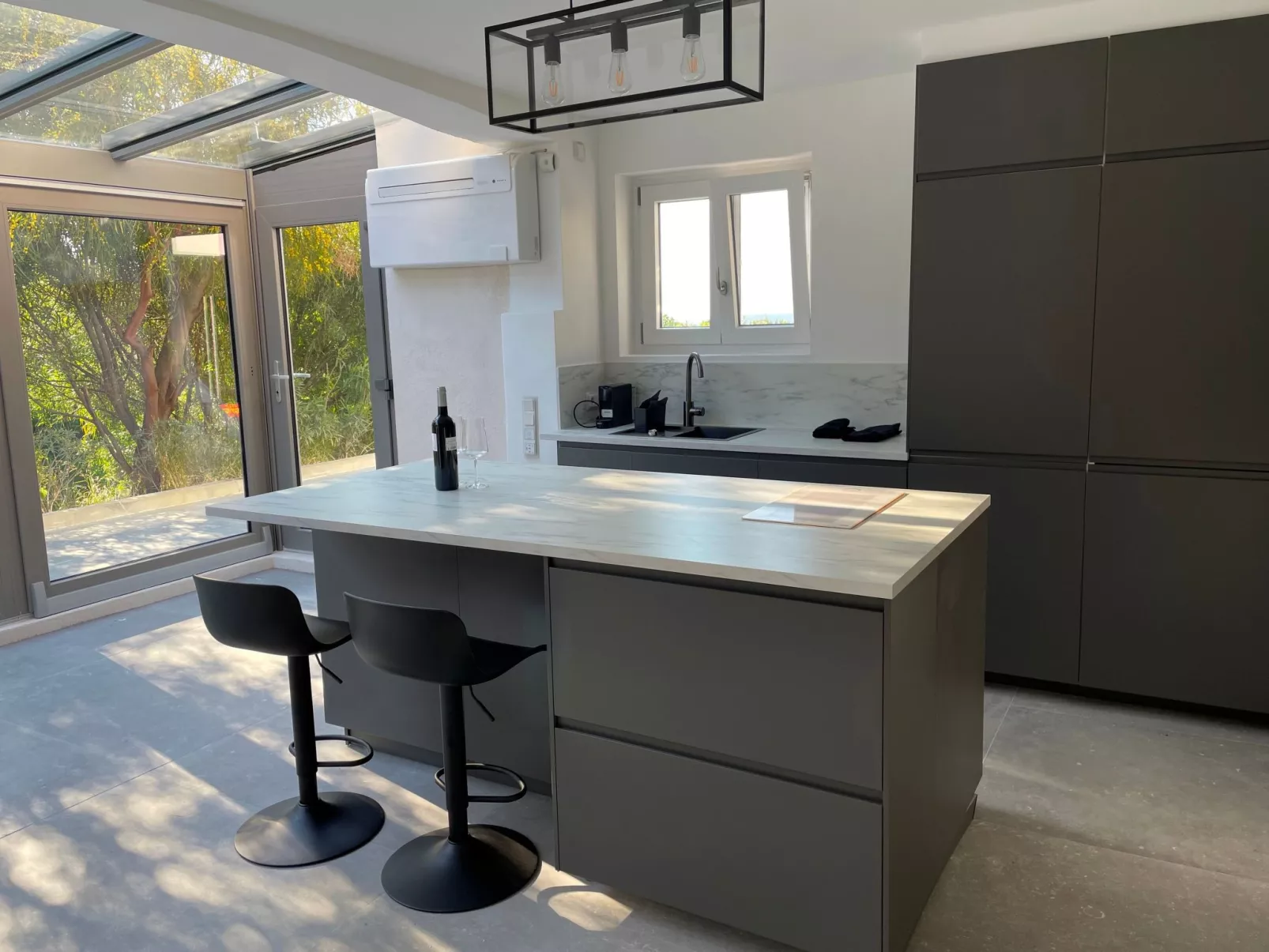 Mer de Palmiers-Draußen