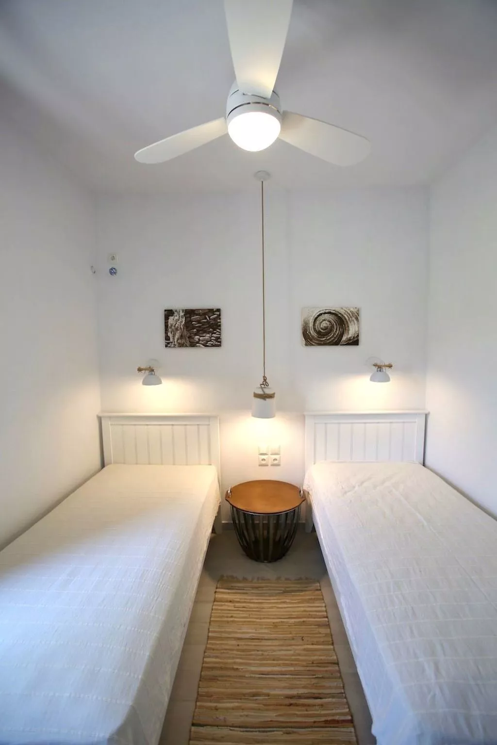 Ruhig gelegene Wohnung mit Meerblick an einem abgelegenen Strand-Dedans