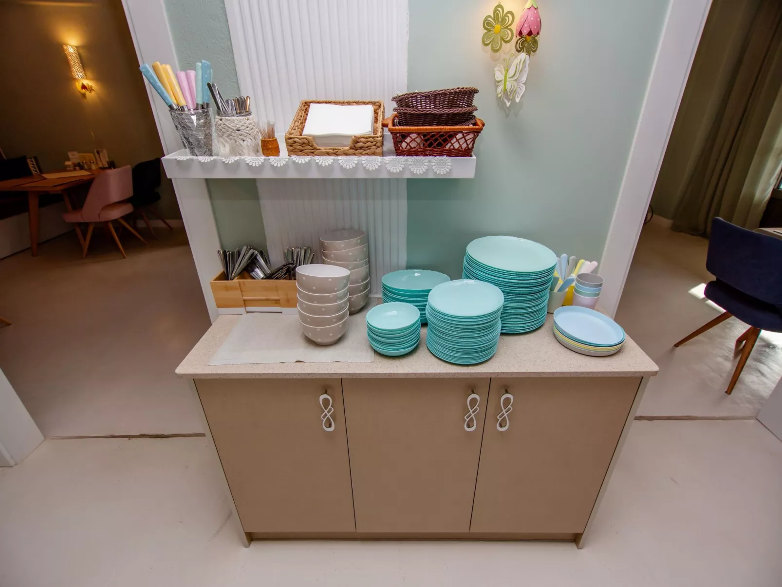 Studio-Appartement mit Balkon-Dedans