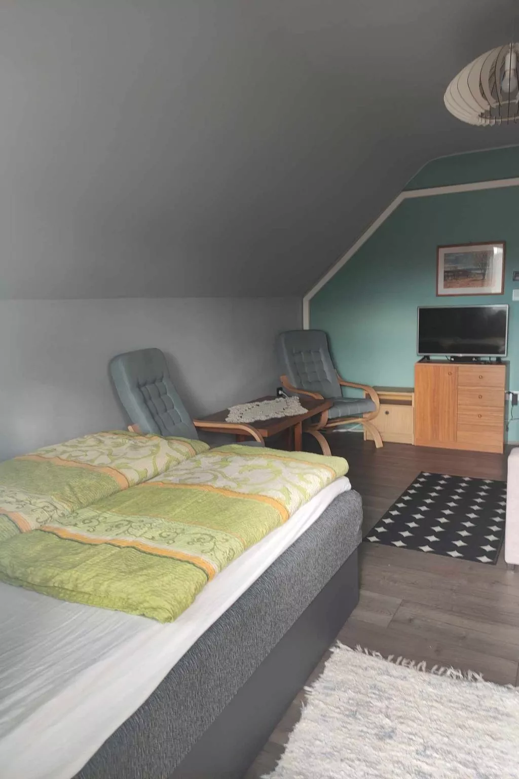 Appartement mit Grill-Dedans