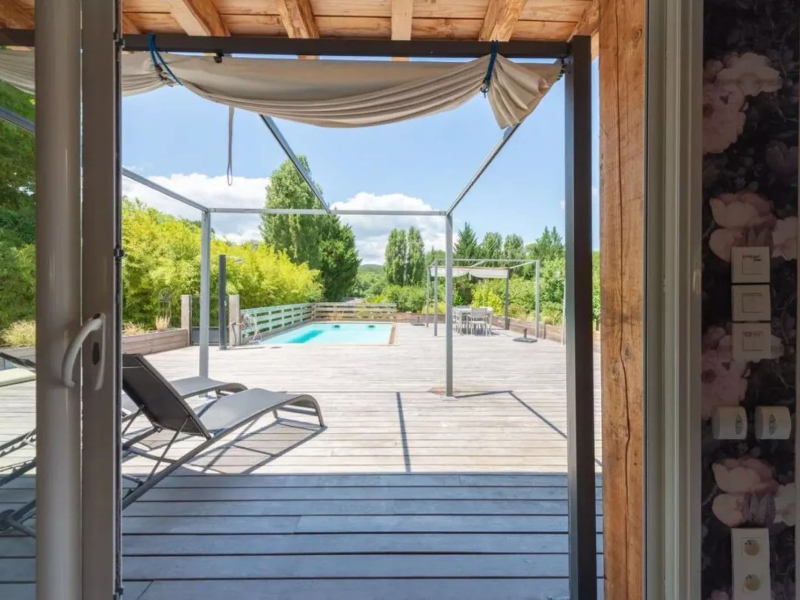 Mit Privatpool in Gagnieres