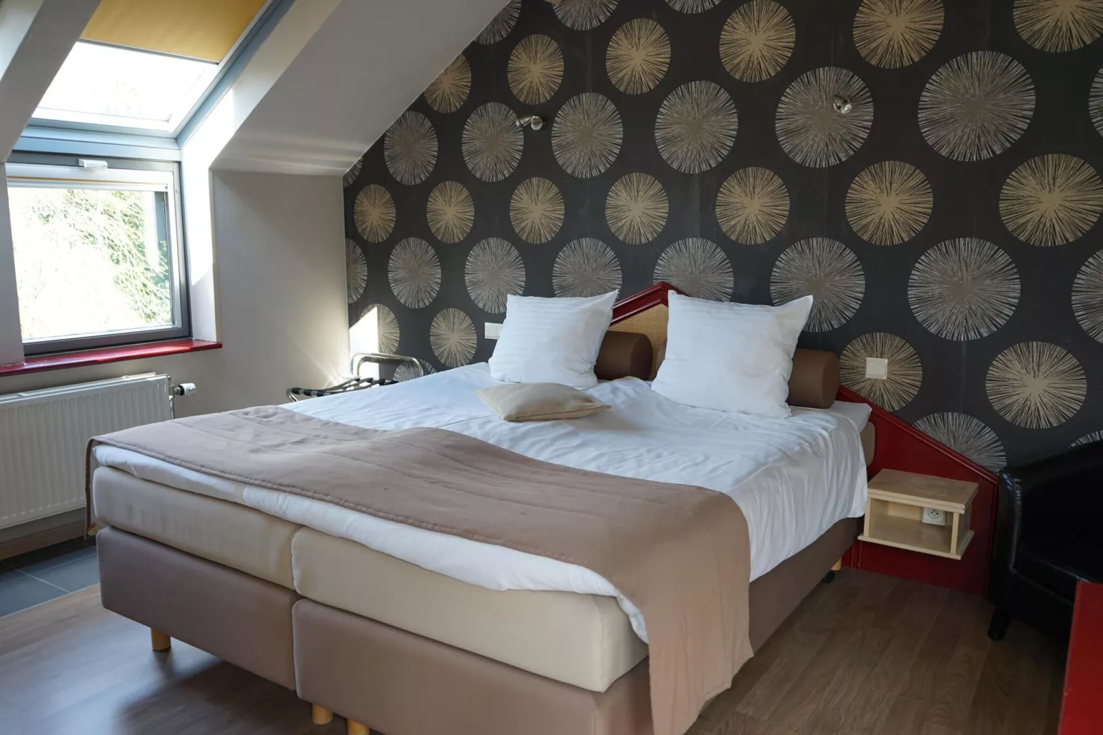 Les 5 Ourthes-Bedroom