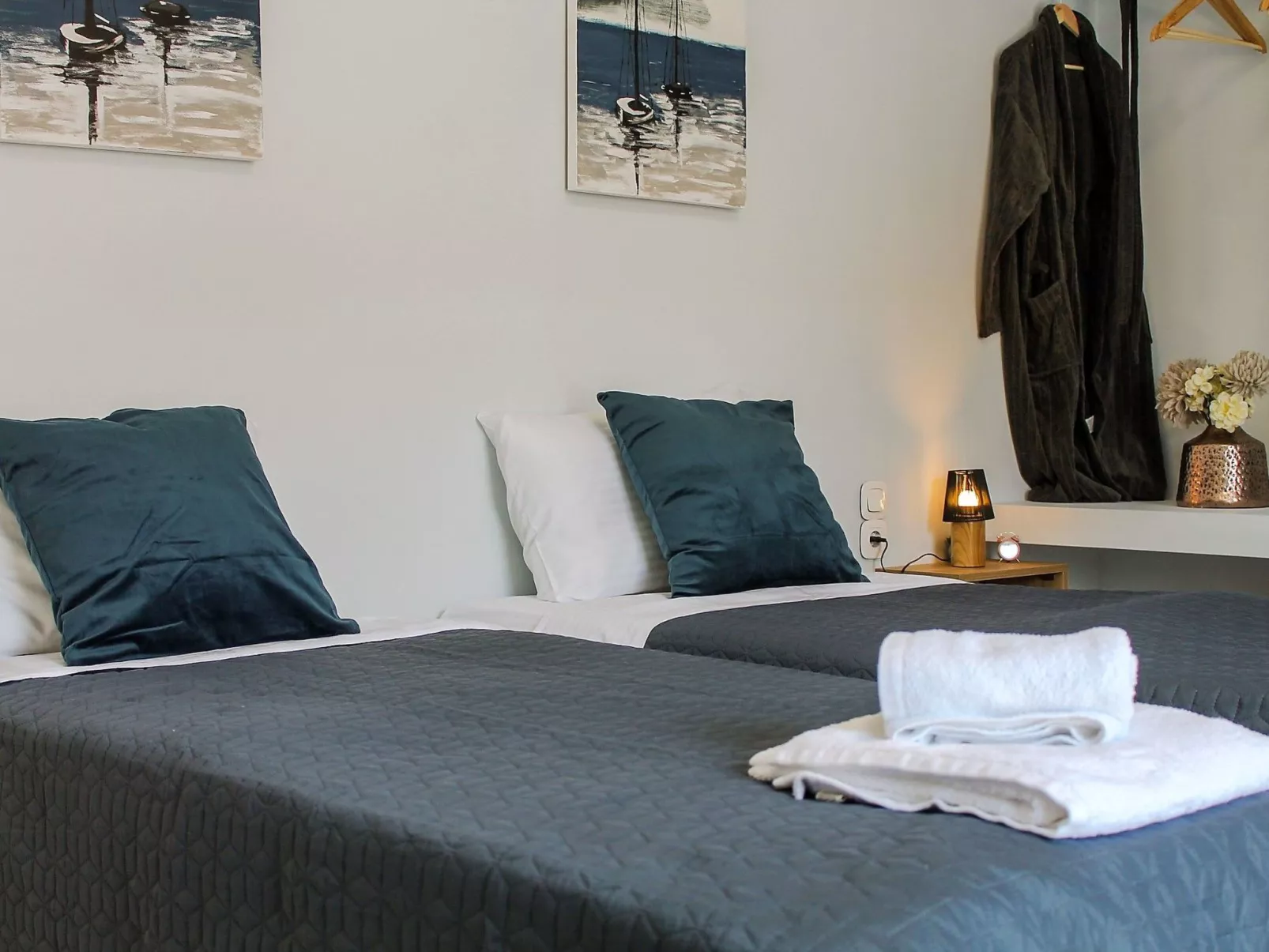 Stilvolle Wohnung im ersten Stock Wave Eksi in Kassiopi-Inside