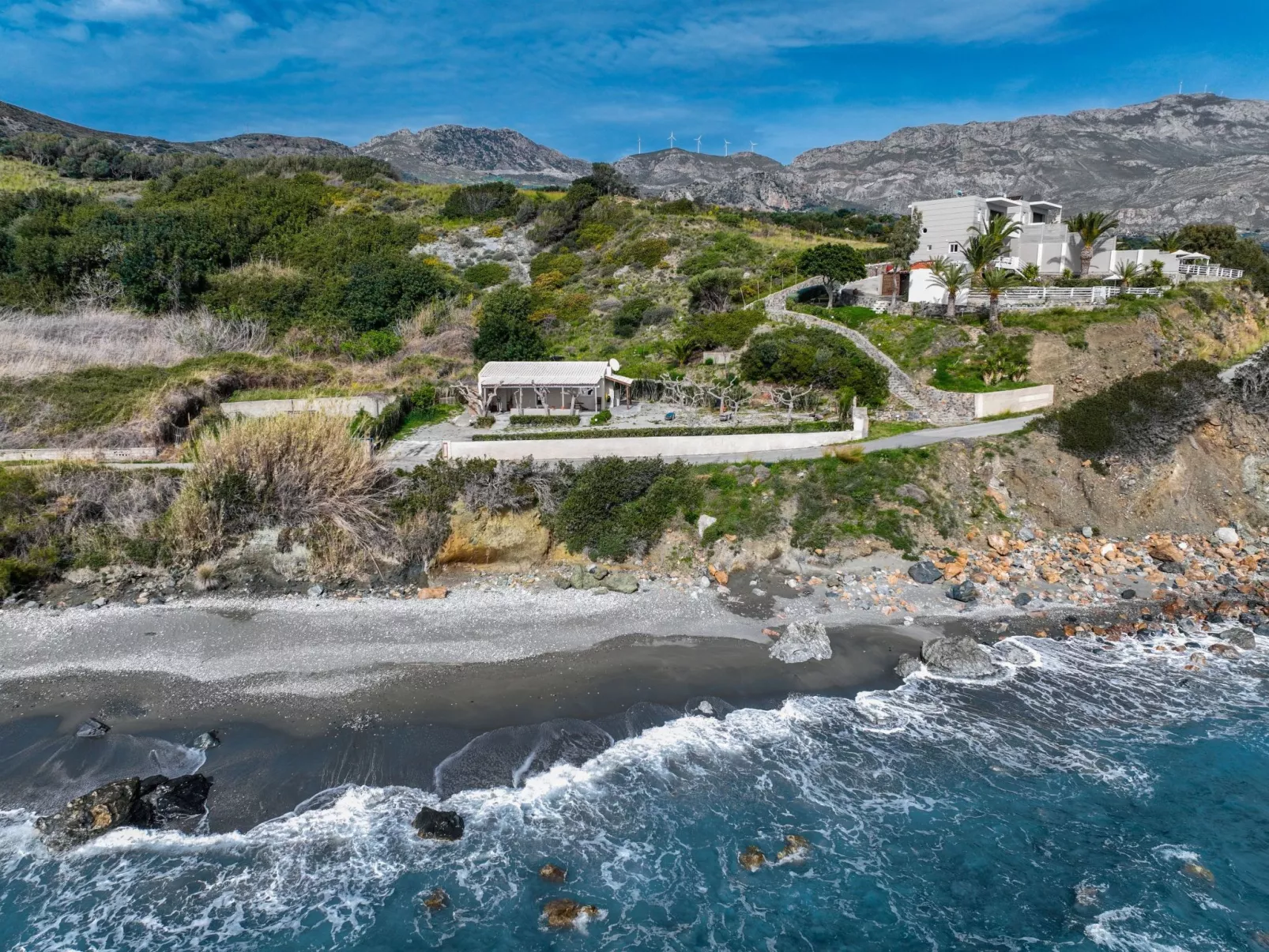 Am Strand "Anatolika cottage"-Dehors