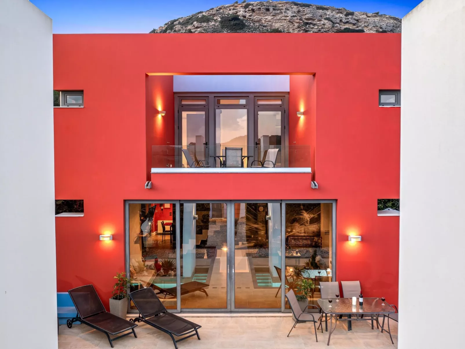 Charmante Mandelvilla auf der Insel Rhodos-Dehors