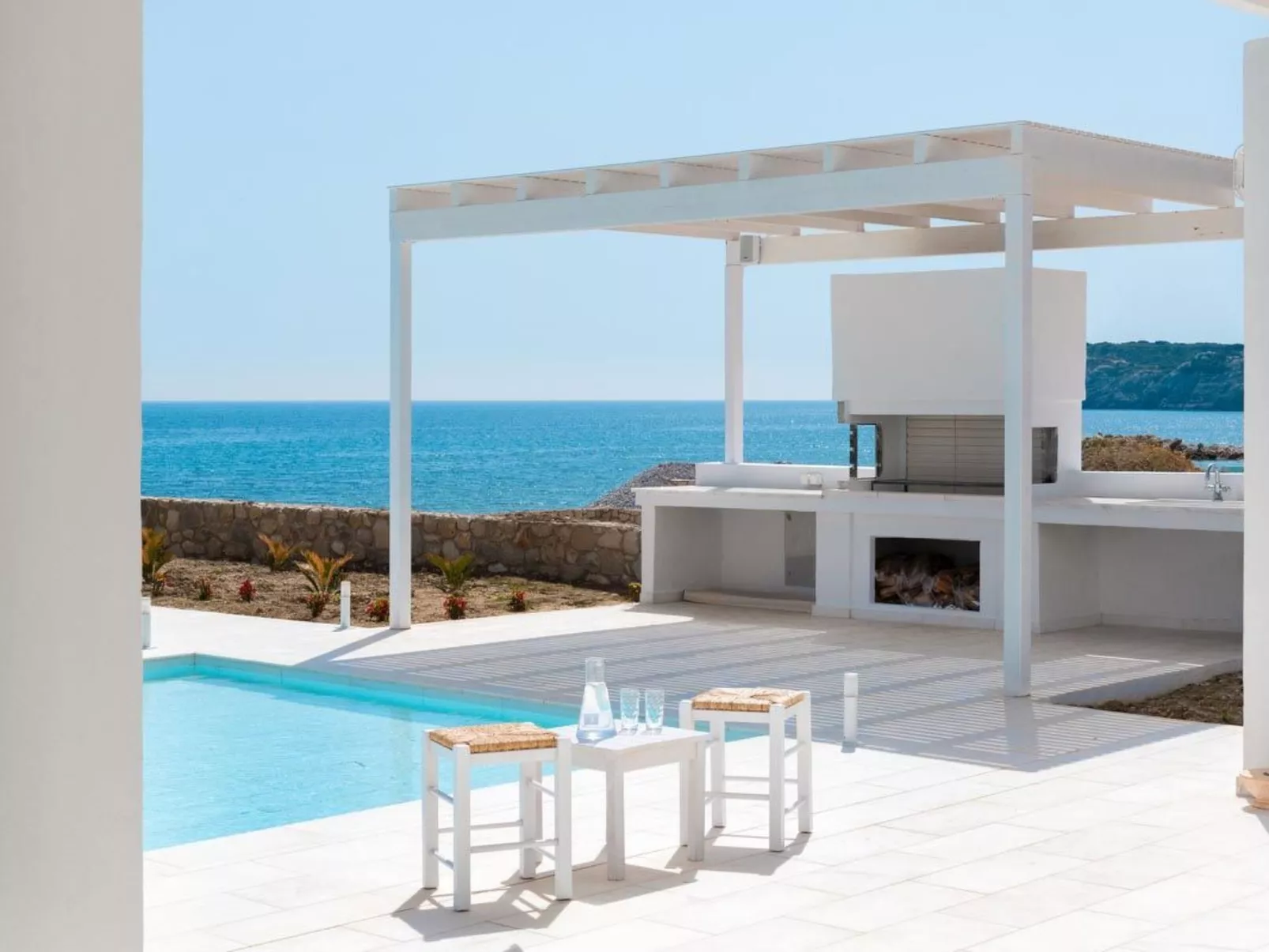 Strandvilla Maria für 12 Personen-Dehors